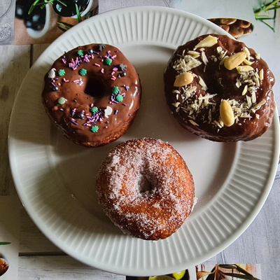 2023-05-18 og 19 Doughnuts og Berliner pfankuchen
