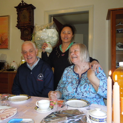 2013-05-01 Ole and Birte visit