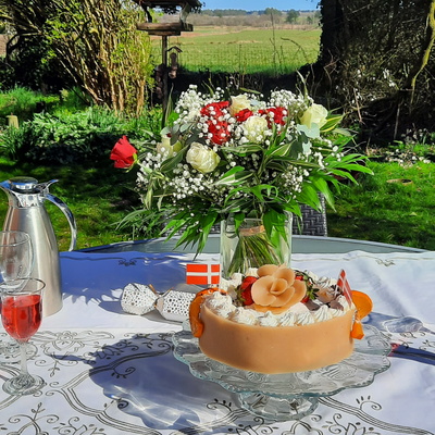 2025-04-06 35 års bryllupsdag - Havemøbler kom ud