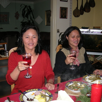 2008-12-13 Mayoy og familien besøgte os  i Vittarp